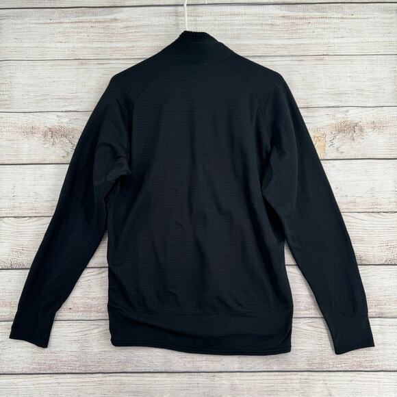 Vintage Patagonia R1 Flash Full Zip Pullover Jacket Mens Large Black Made in USA - Picture 2 of 12